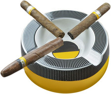 Grande Posacenere per Sigari per Sigarette Rotonde Da 20,3 Cm, Grande Posacenere