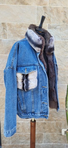 Giacca jeans con interno di - giacca,