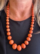 Antica collana corallo - antica,