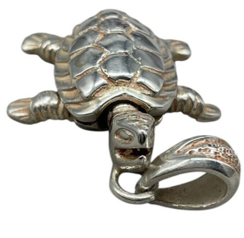Ciondolo tartaruga argento - ciondolo,