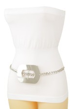 Nuovo Donna Metallo Argento