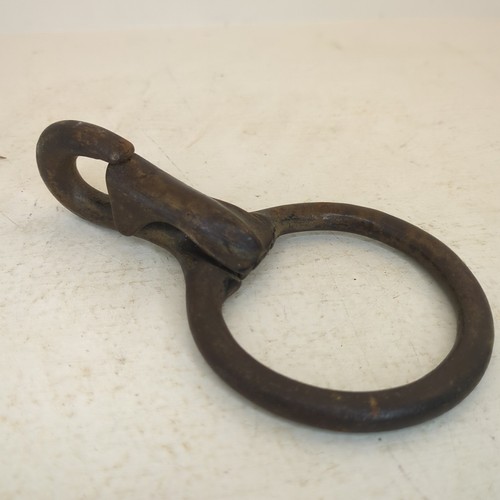 Antico anello ferro e - anello,