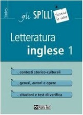 letteratura inglese 1 aavv 9788848302494