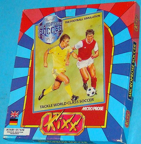 Microprose soccer atari - microprose, st