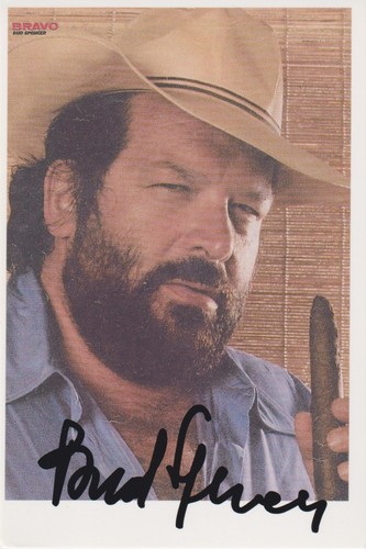 Bud spencer autografo - bud,