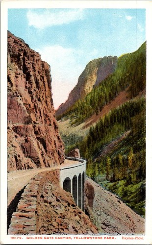 Golden gate canyon - gate, yellowstone