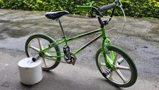 silver star bmx bike 20' verde, ottime condizioni,funzionante,originale,usata.