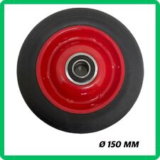 Ruote piene per carriola ruota carrello portapacchi portatutto Ø foro 16mm