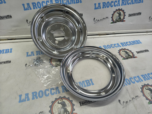 Cerchio ruota cromato vespa - ruota, 8