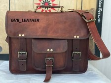 Vintage Qualità Cuoio Pelle