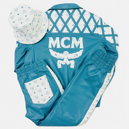 Tuta mcm monogram pelle - in,