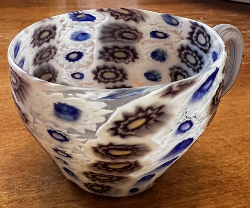 Antica tazza millefiori - , in