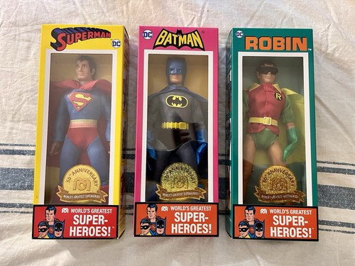 Mego superman batman robin - mego,