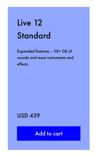 Ableton live standard - 12,