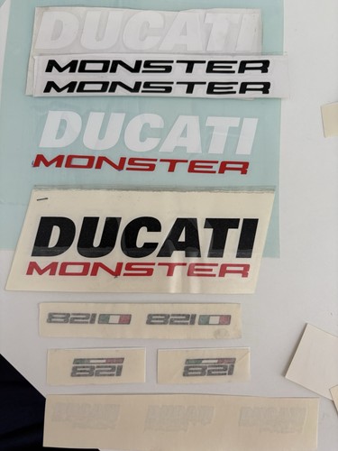 Adesivi serbatoio ducati