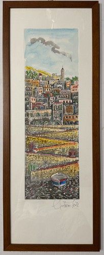 Quadro incisione dipinta - , a