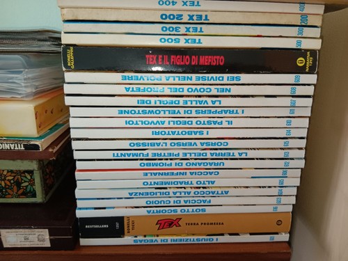 Lotto fumetti tex prima - lotto,