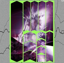 Design 13 U/V Opaco-Telaio Bici Pellicola Protettiva Adesivo Decalcomania per Mountain Bike