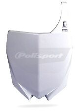 POLISPORT TABELLA PORTANUMERO BIANCO YAMAHA YZ 125 2015-2020