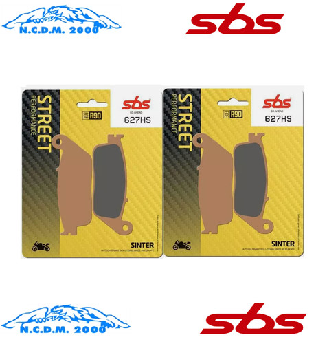 Sbs 627hs kit pastiglie freno - 627hs,