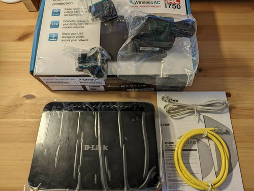 Modem router adsl - modem, d-link