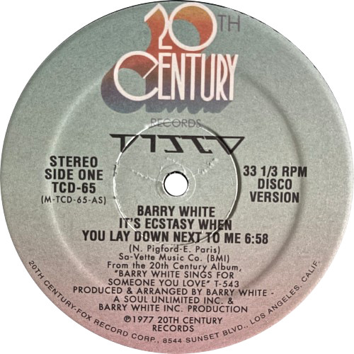 Barry white it s - white,