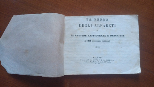 Raro libretto antico 1800 - raro, _libretto