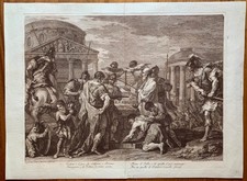 BARTOLOZZI   FRANCESCO  Marco Furio Camillo libera Roma da Brenno - 3° st. 1764