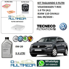 TAGLIANDO 3 FILTRI  E OLIO