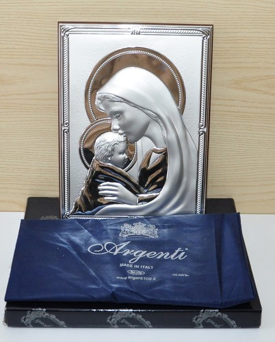 Icona argento 925 - 925, maria