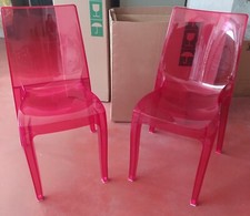 N° 2 SEDIE USATE POLICARBONATO GRAND SOLEIL