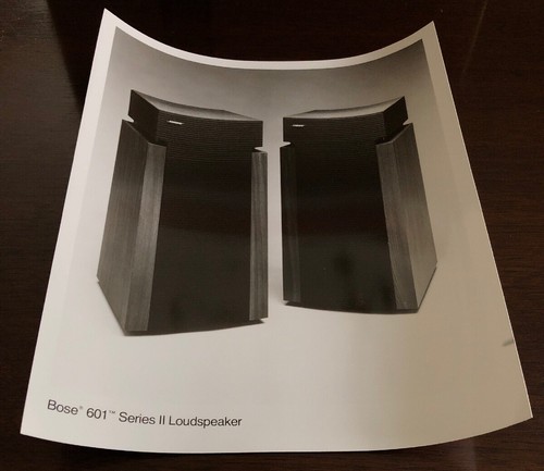 Bose 601 serie annuncio - serie, ii