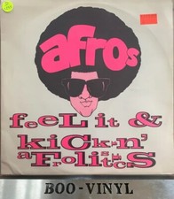the afros 12" vinyl record feel it - kickin a frolistics Ex Con