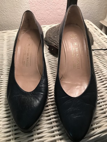 Bruno magli leather pumps - bruno,