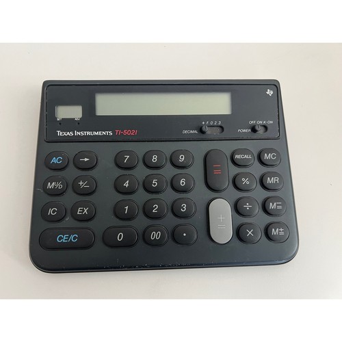 Texas instruments 5021 - instruments, ti-5021