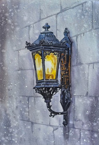 Vintage lantern original - vintage,