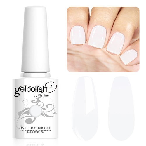 Vishine 8ml smalto gel milky - vishine,