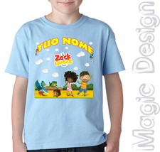 T-SHIRT ZACK E QUACK CARTONE ANIMATO BIMBO TSHIRT MAGLIETTA CHILDREN'S TV M.C.