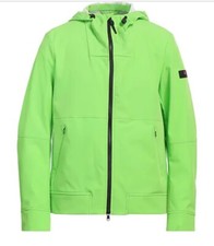 GIACCA PEUTEREY UOMO FODERATO CON CAPPUCCIO LEMBATA MD 01 MOD.PEU4765.VERDE 307