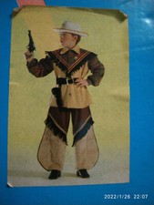  Costume di carnevale bambini Pecos Bill  tg 5 marca Rio made in Italy 