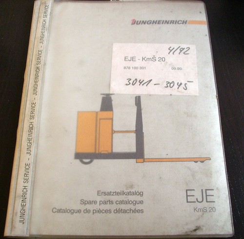 Catalogo ricambi jungheinrich - catalogo,
