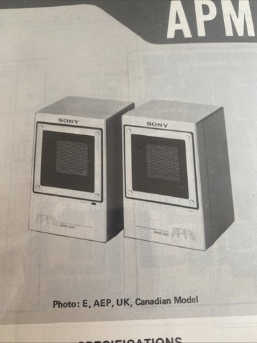 Apm 090 altoparlante sony - -,