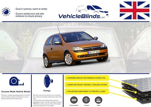 Tende stealth per - , vauxhall