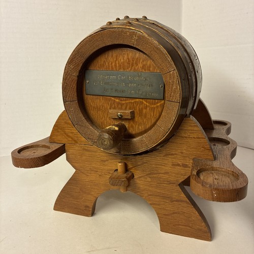Antique vintage oak iron - vintage, strap