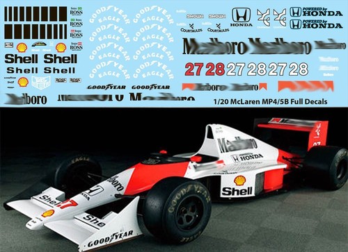 Decals per mclaren - ,