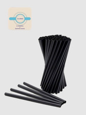 4000 Cannucce nere di plastica