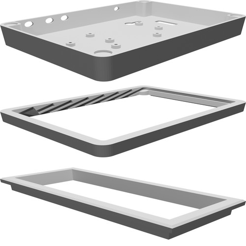 Custodia box per raspberry - custodia,