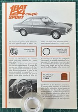 Rara Pubblicità FIAT 124