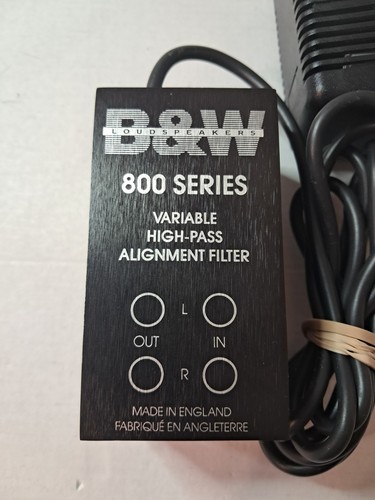 Matrix 804 bass control - &, w