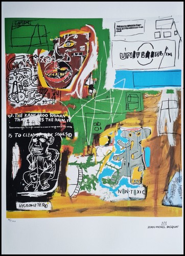 Jean michel basquiat siena - jean-michel, *